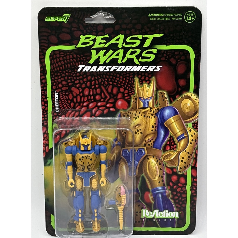 Cheetor‎ Beast Wars Transformers Super7 Reaction Figure
